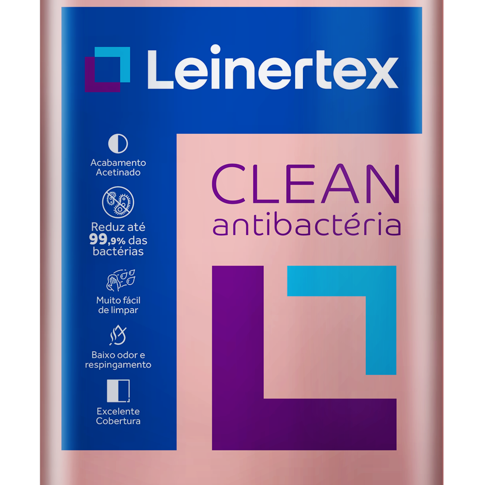 Tinta Acrílica Clean Antibactéria Lata 18L